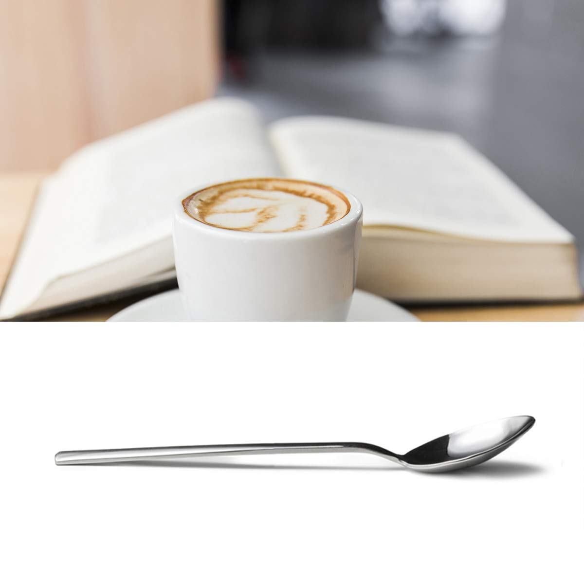 Aakihi Inspirational Gifts - Funny Youre Braver Than You Believe Spoon Engraved Stainless Steel - Graduation Spoon For Women Men