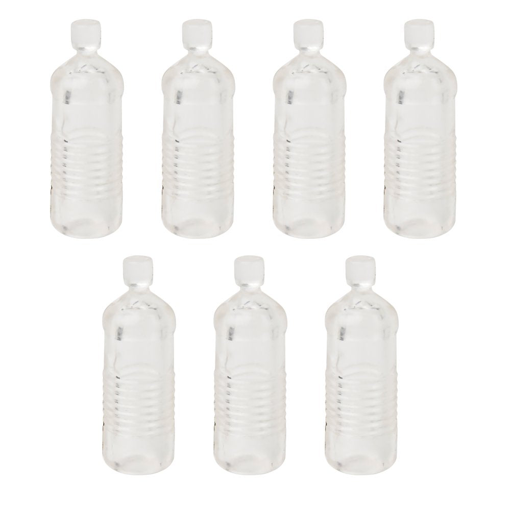 Set of 7 Small Water Bottles for Wrestling Action Figures