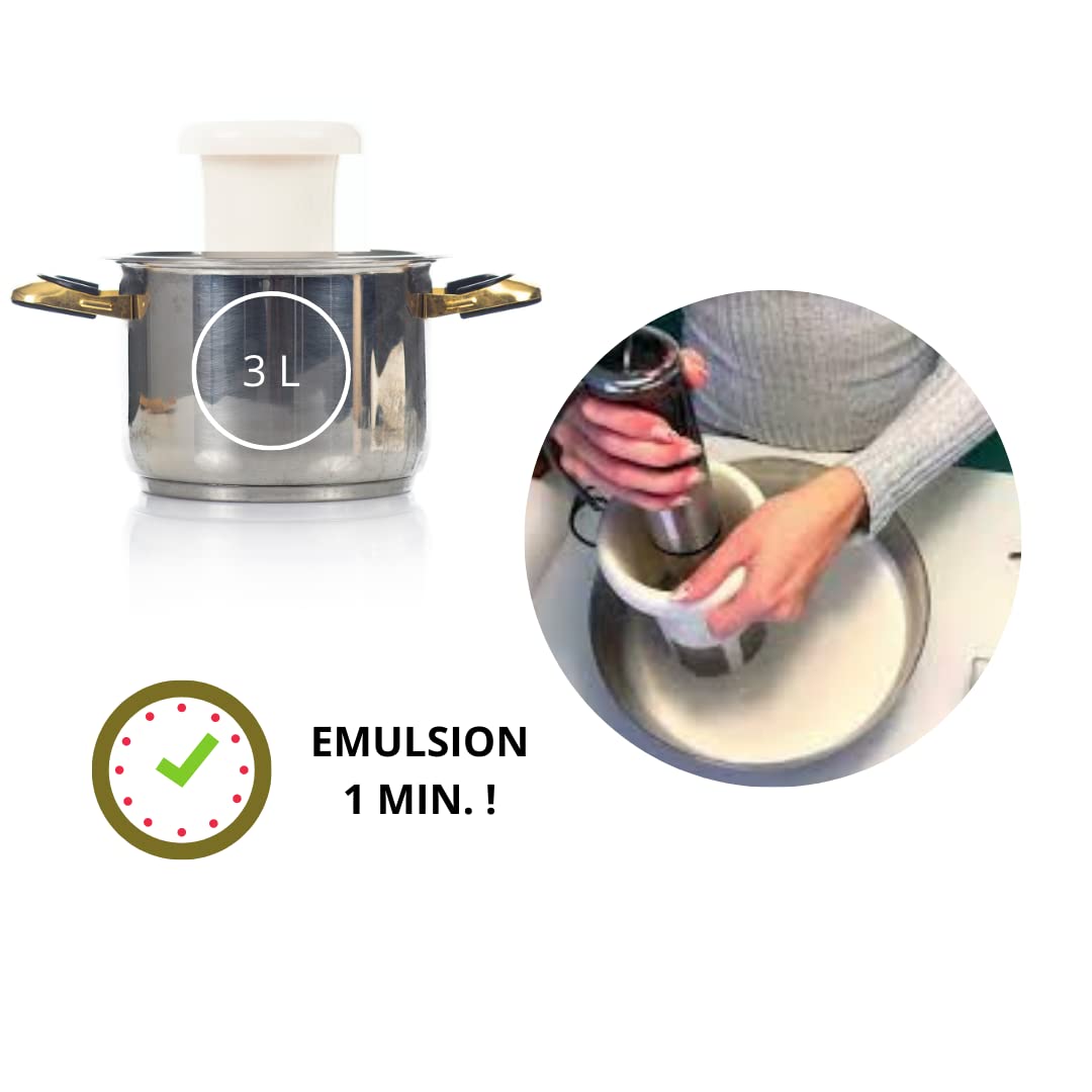 MAlsi Soul multifunctional strainer filter - homemade vegetable milk  burmese tofu  etc Maximum emulsion with interchangeable discs 1 litre in 1 minute Ebook recipes Made in Spain