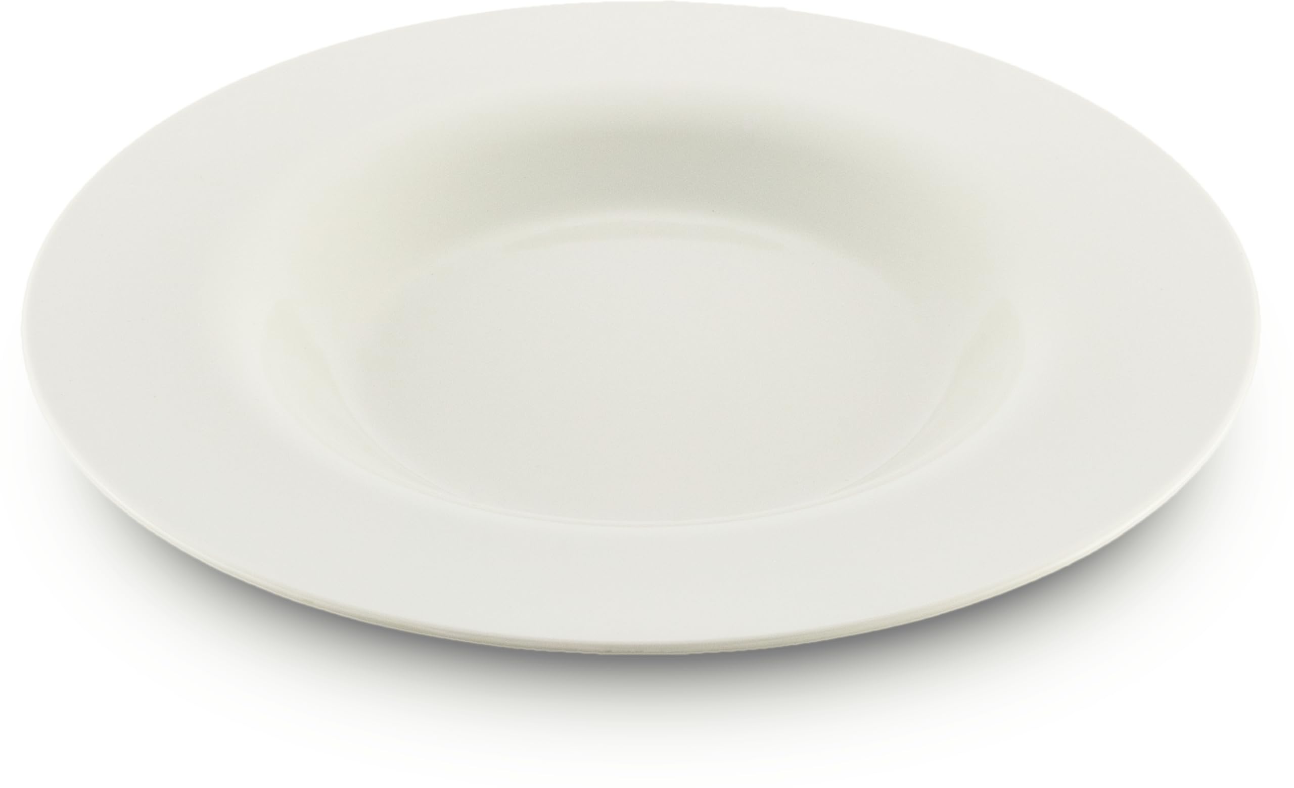 Carlisle FoodService Products Sierrus Reusable Plastic Pasta Bowl Salad Bowl with Wide Rim for Restaurants and Home, Melamine, 2