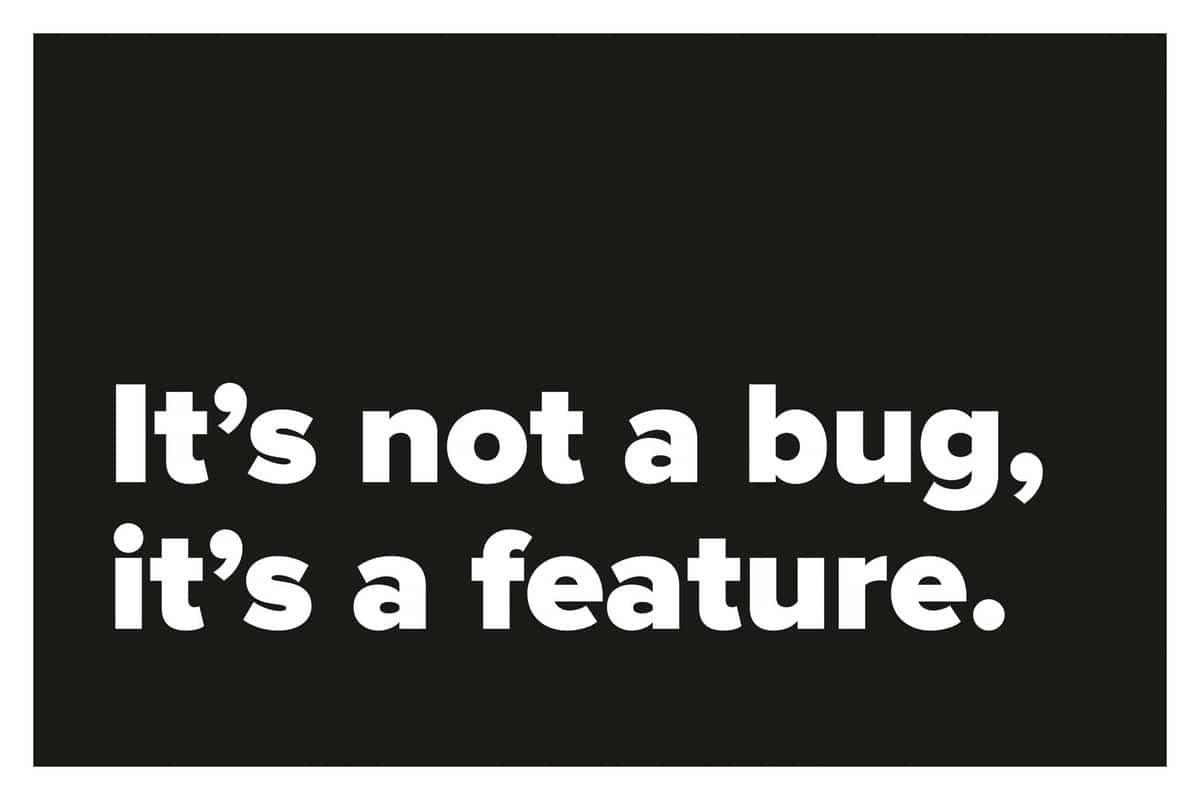 Inephos Its Not A Bug Programmer Quotes Funny Poster (12 X 18 Inch)