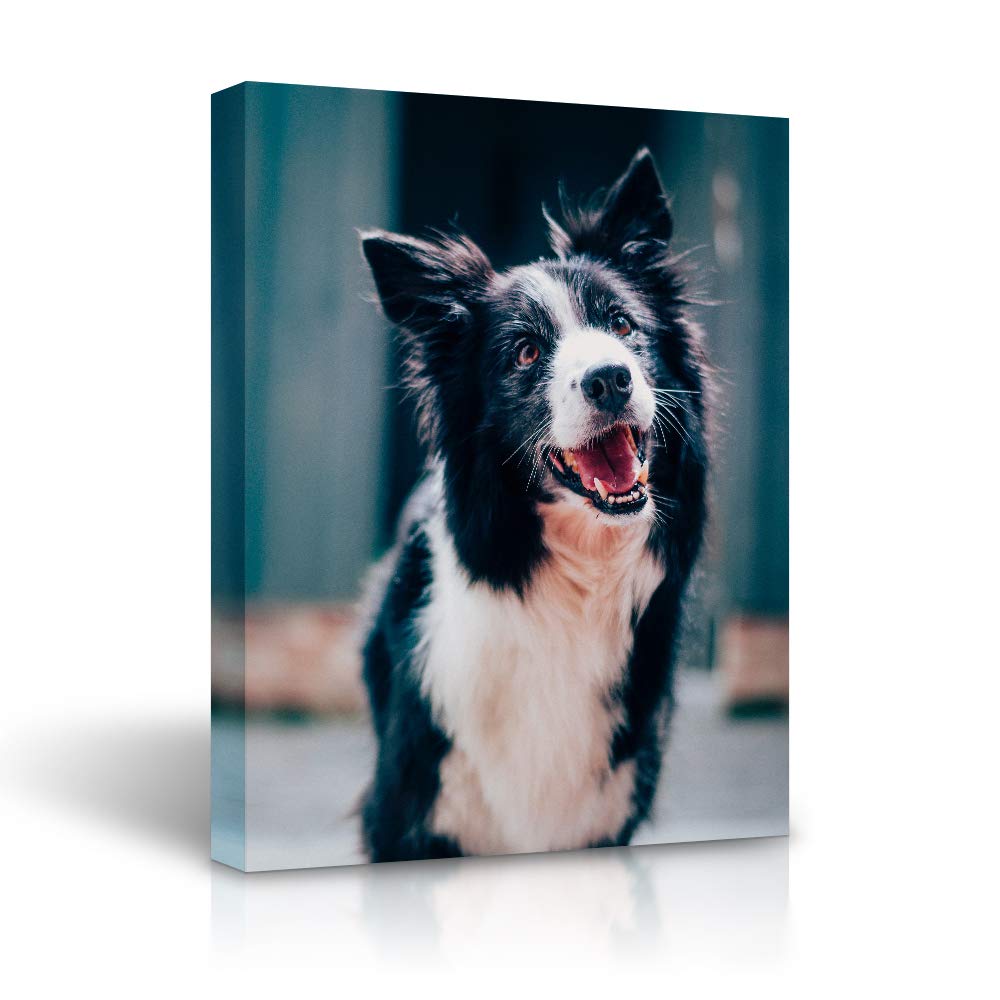 Signleader Canvas Prints With Your Photos, Personalized Canvas Wall Art, Favorite Family Member Canvas Pictures Custom Wall Art