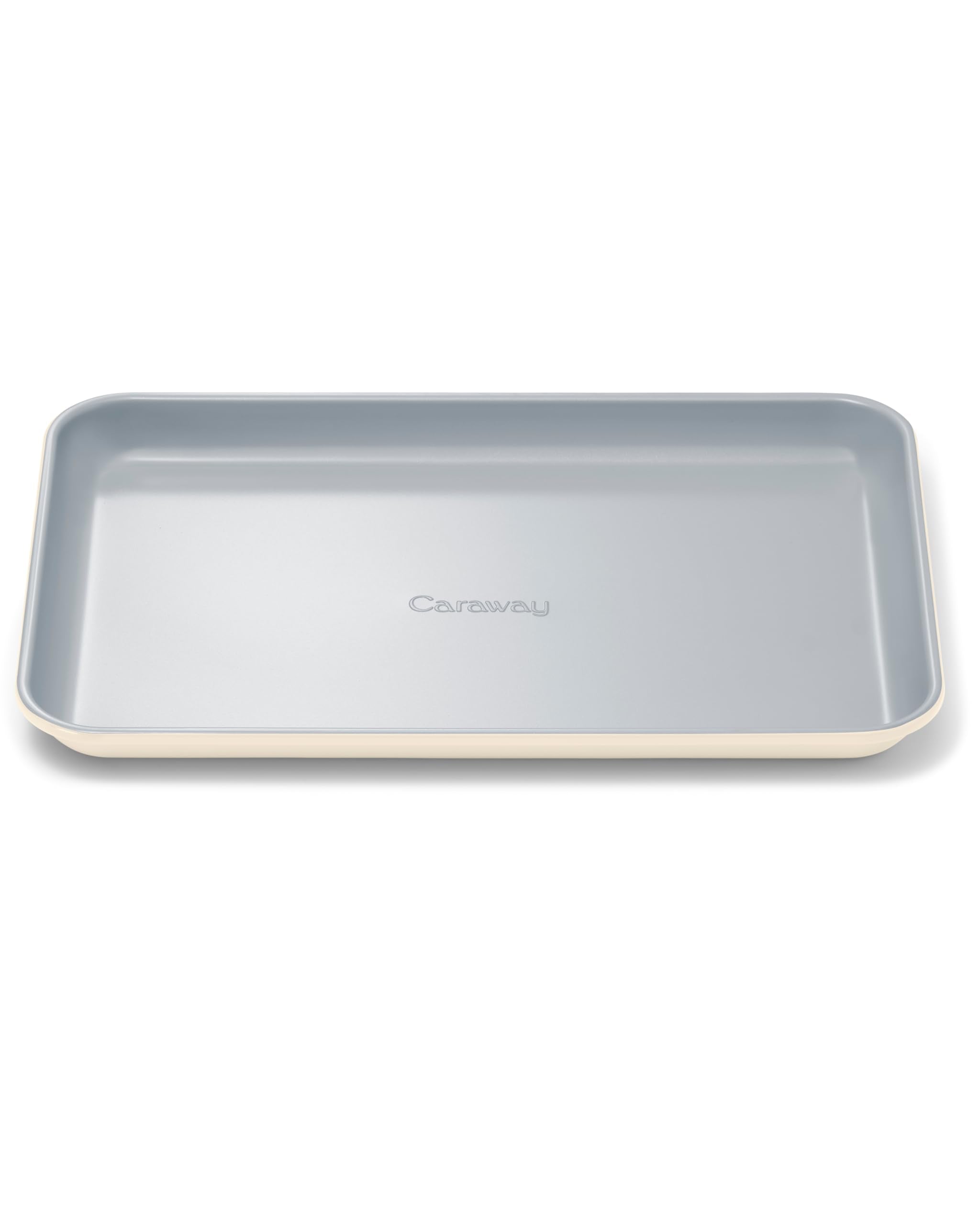 Caraway Nonstick Ceramic Small Baking Sheet (9x13   ) - Non-Toxic, PTFE & PFOA Free - Oven Safe - Aluminized Steel Core - Mini S
