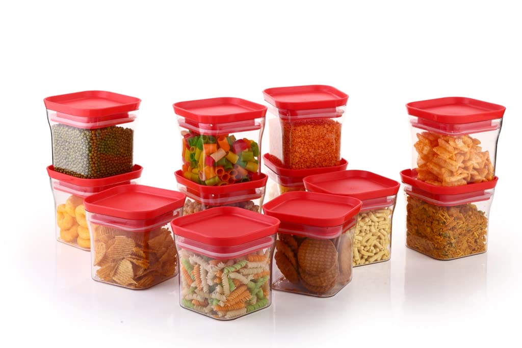 Youbee Unbreakable Air Tight Kitchen Storage Container For Rice | Dal | Atta, BpaFree, Flour | Cereals | Snacks | Stackable | M