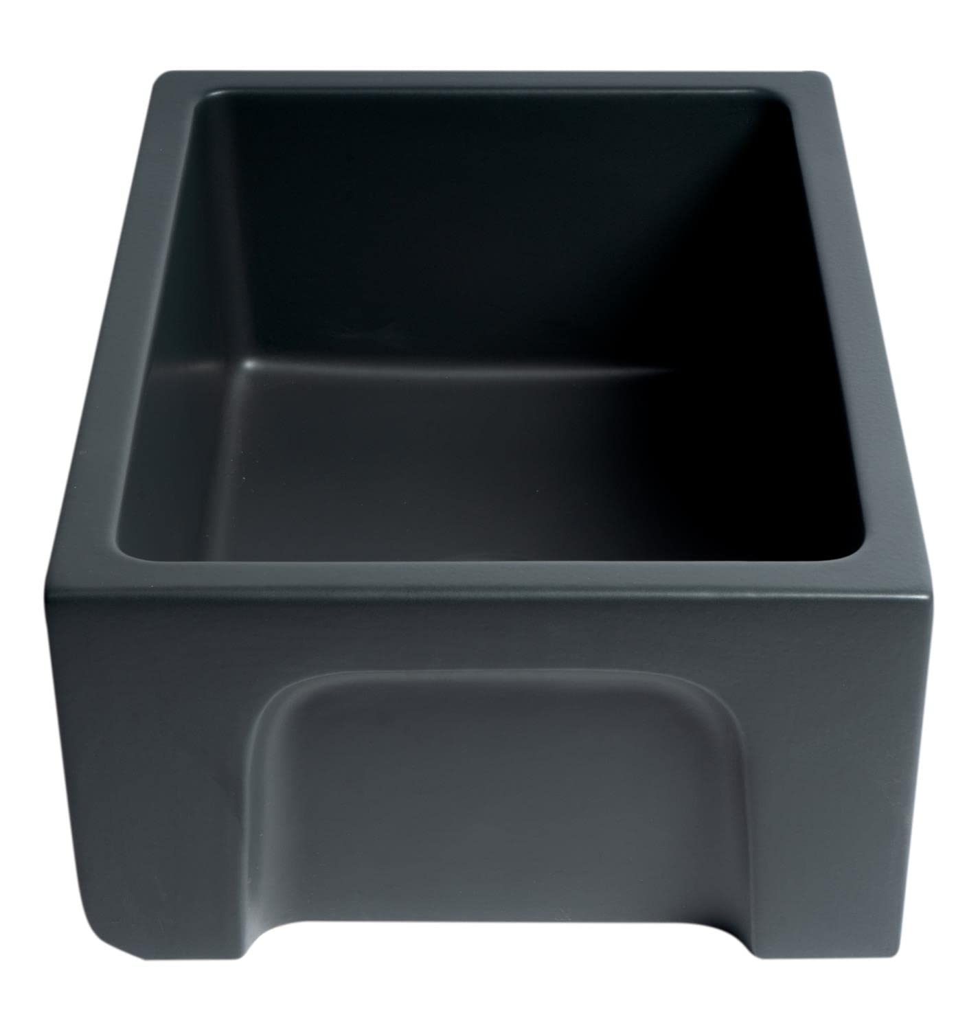 Alfi Brand Ab2418Hs-Bm Kitchen Sink, Black Matte