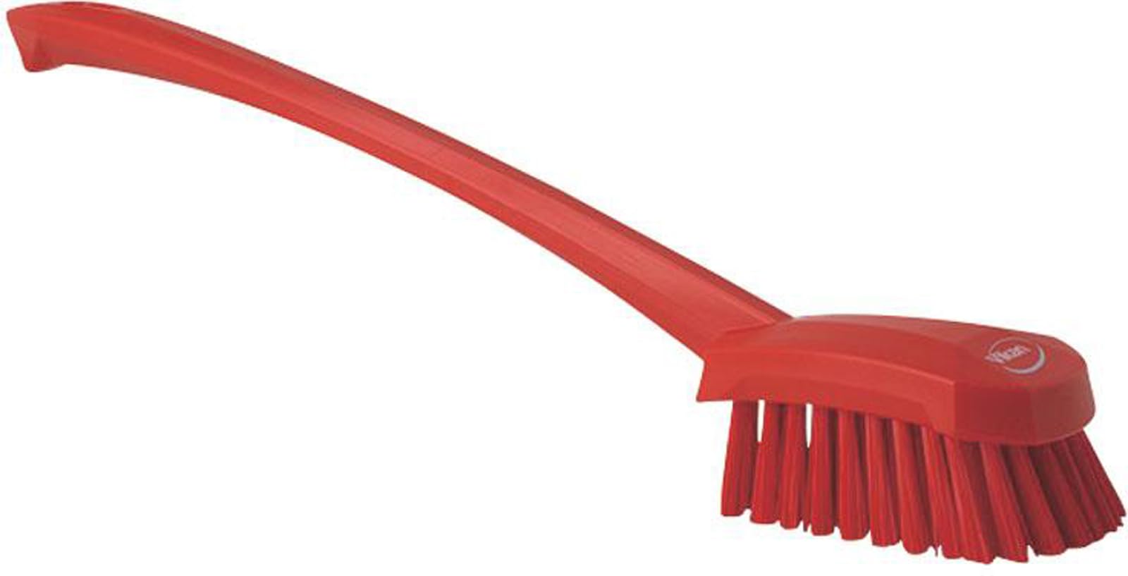 Vikan, Red Brush,Washing,Stiff,15.75'',Pp/Pbt, 4186