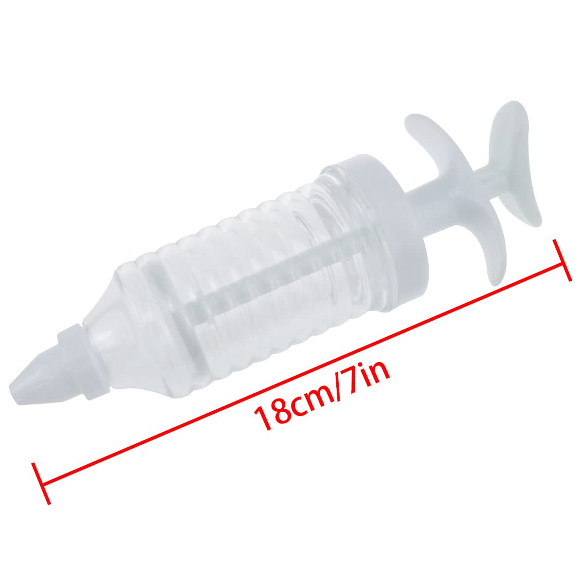 Haidong Cake Filling Syringe White Dessert Decoration Syringe Set Cupcake Syringe Set Cake Pen Dessert Decoration Syringe Barrel