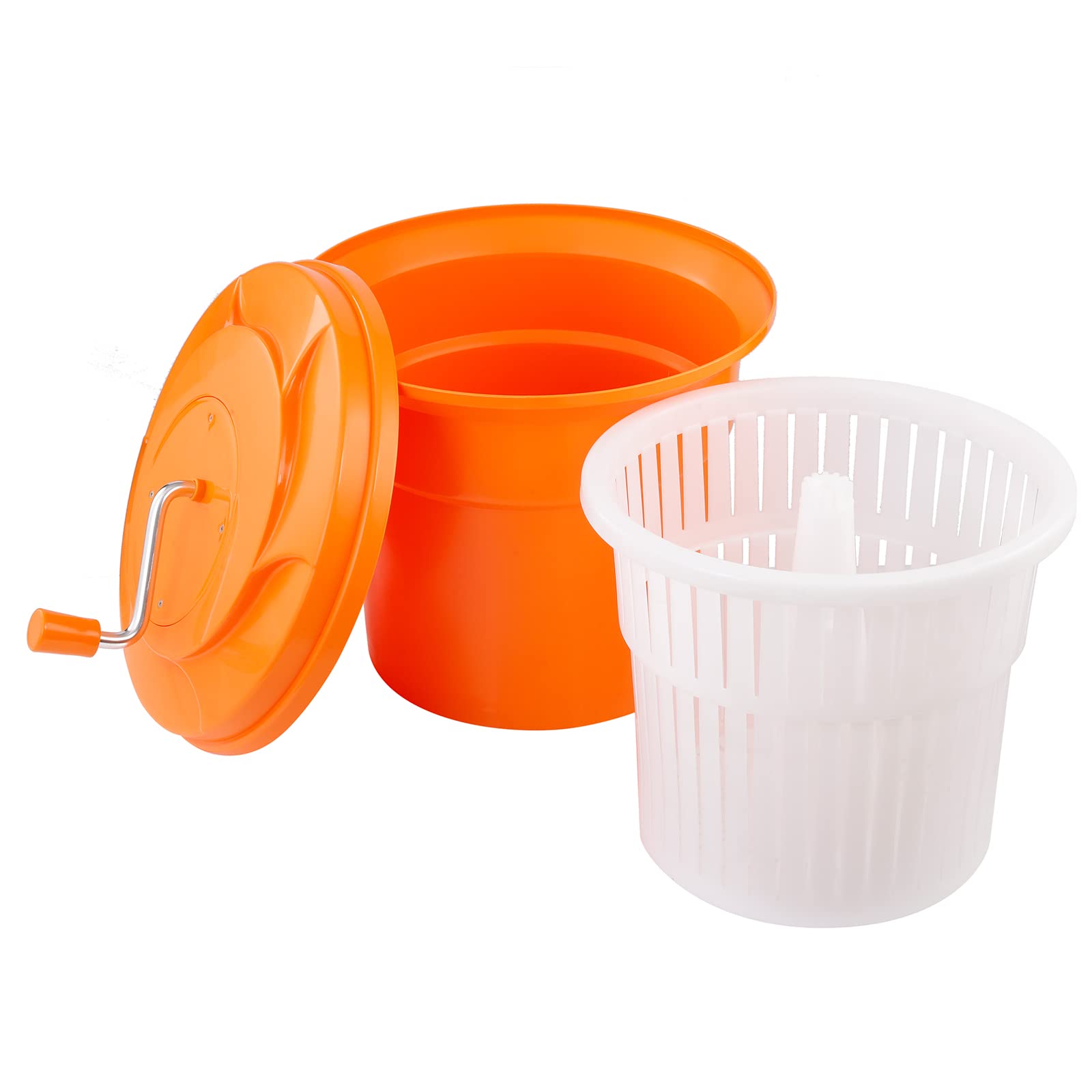 Ybsvo 5 Gallon Large Commercial Salad Spinners And Lettuce Spinner