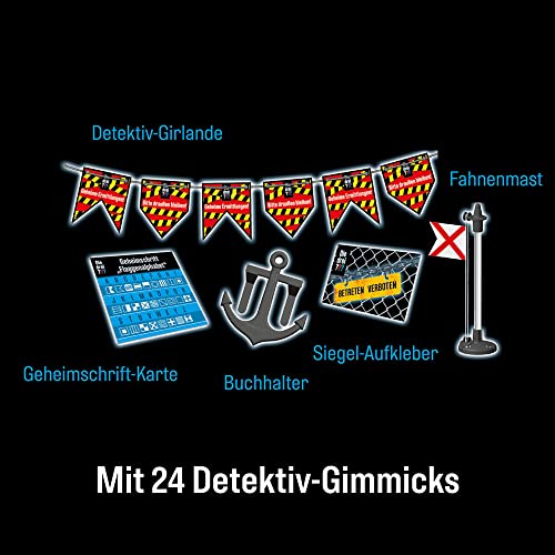 Kosmos 632441 Advent Calendar, Solve the 24 Exciting Puzzles in the Creepy Shipwreck, Toy and Puzzle Advent Calendar 2022 for De