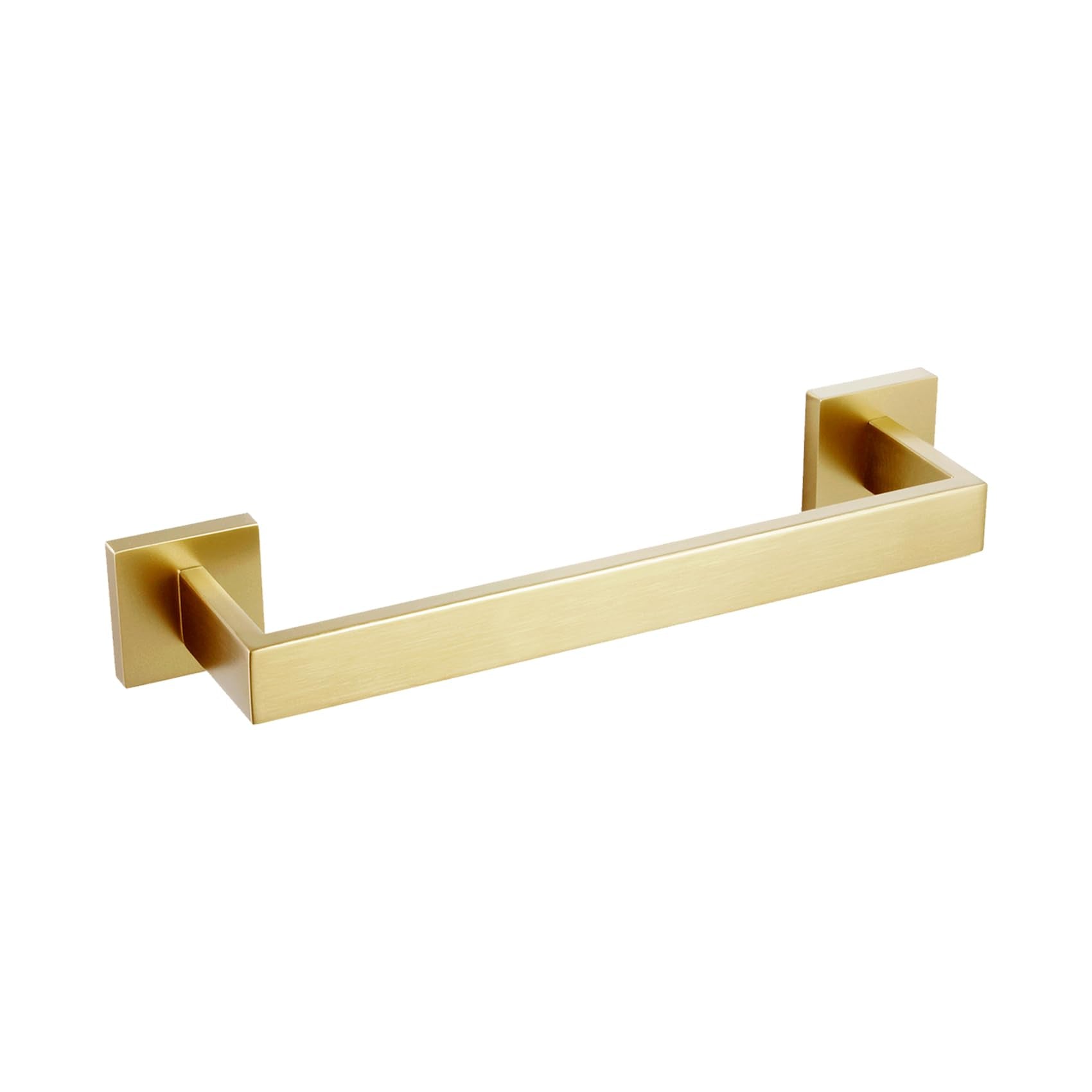 KOKOSIRI 12 Inch Hand Towel Holder Bath Towel Bar Kitchen Dish Cloths Hanger Stainless Steel Wall Mount  Brushed Gold  B4003BG-L12