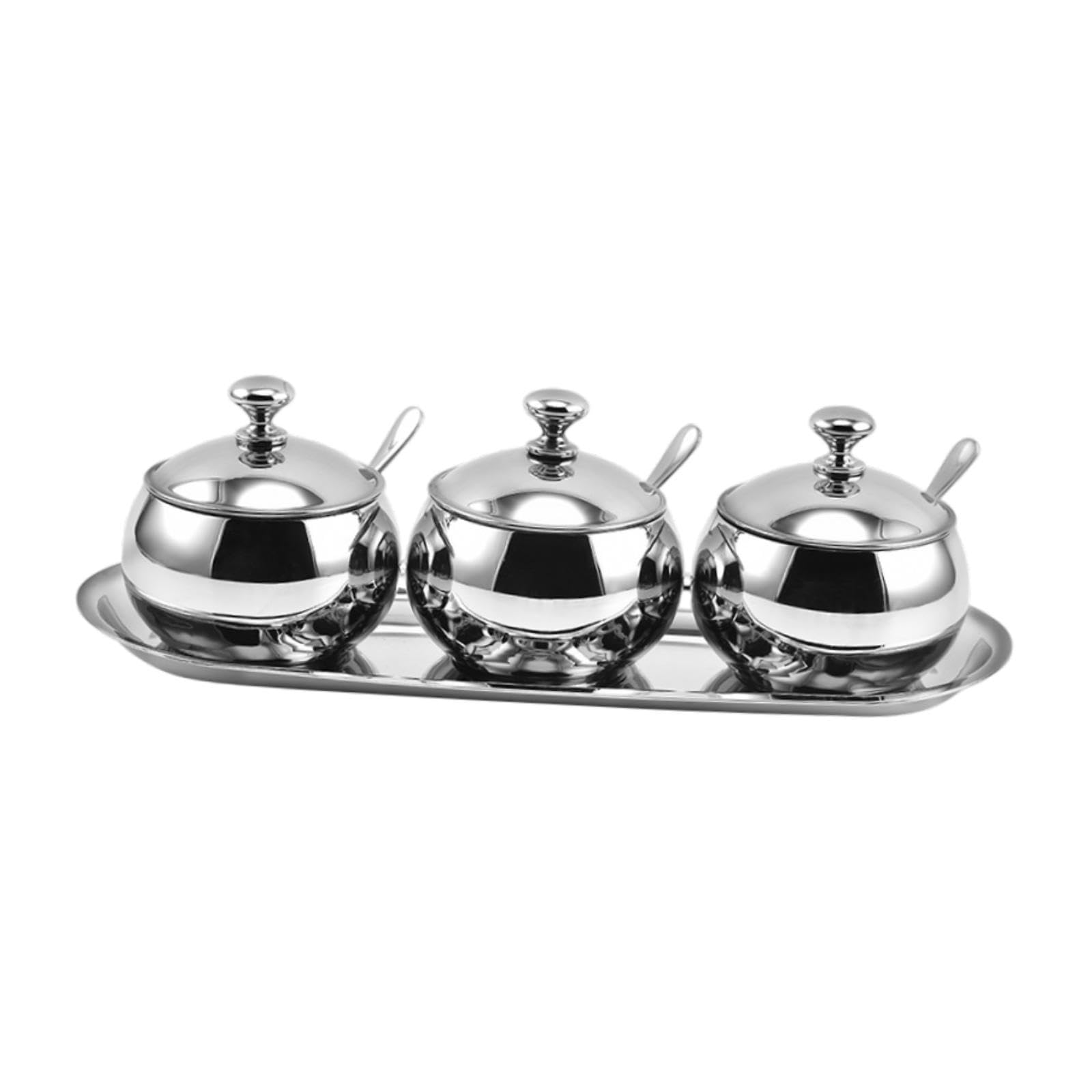 Bnf Divided Condiment Seasoning Jar Snacks Dish For Cafe Bar Kitchen Dining Room Style C|Home & Garden | Kitchen Storage & Organ