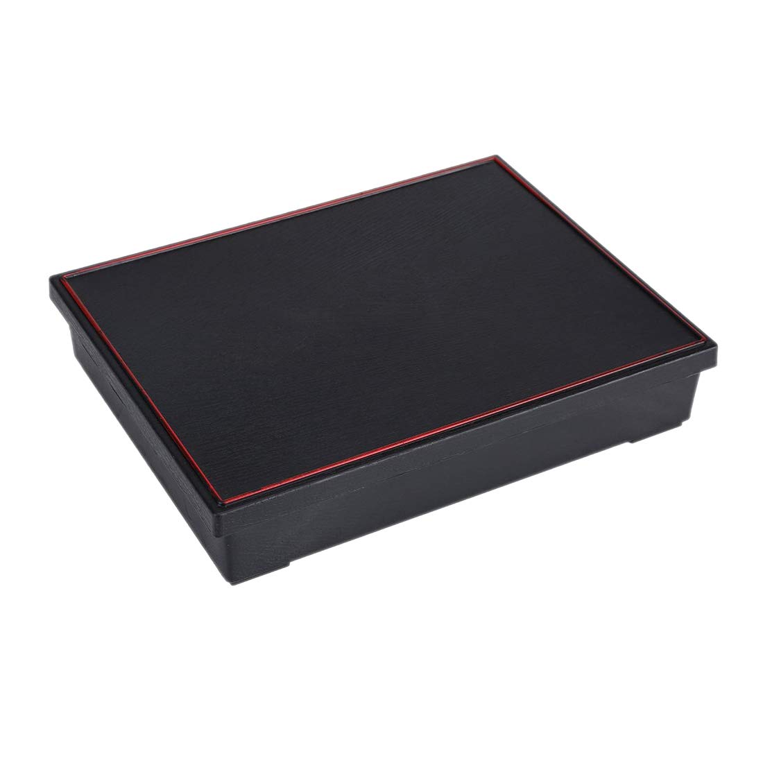 Japanese Bento Box, 5 Compartment Traditional Sushi Bento Box Lunch Box Plastic Snack Serving Tray With Lid Serving Dish Food Co