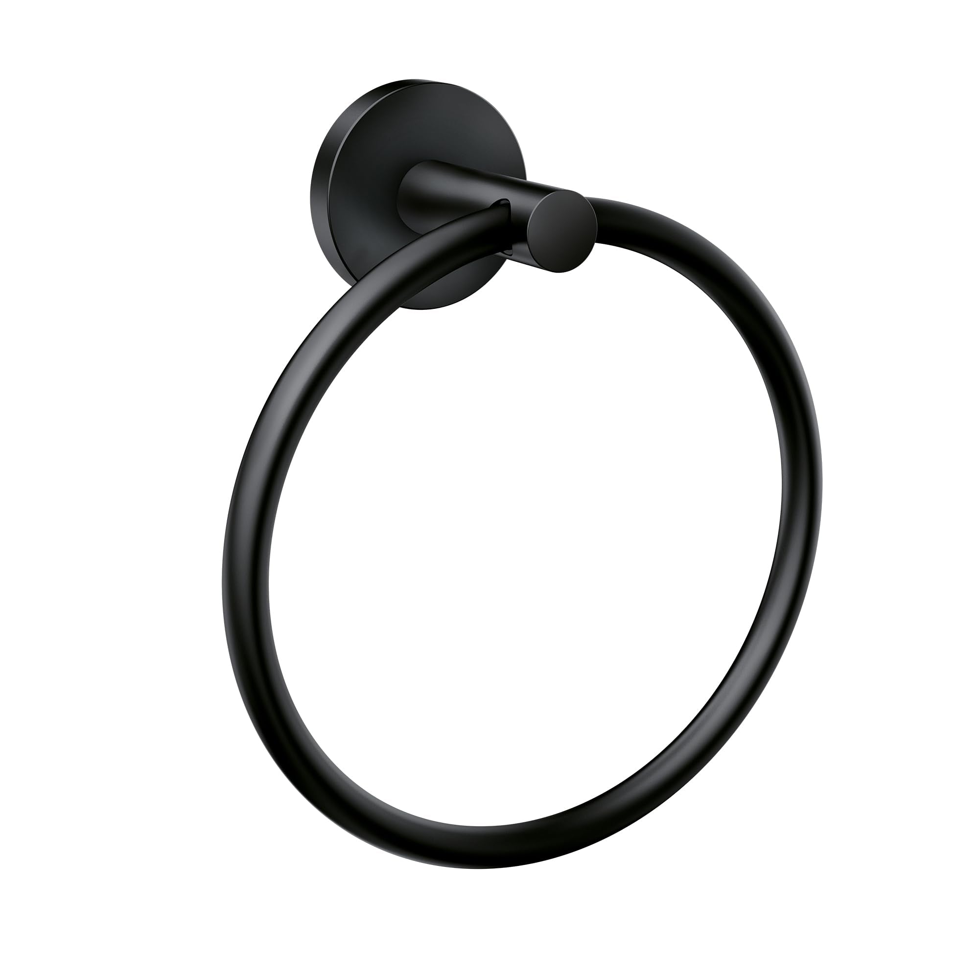 Moen Y5785Bl Modern Bathroom Hand Towel Ring, Matte Black
