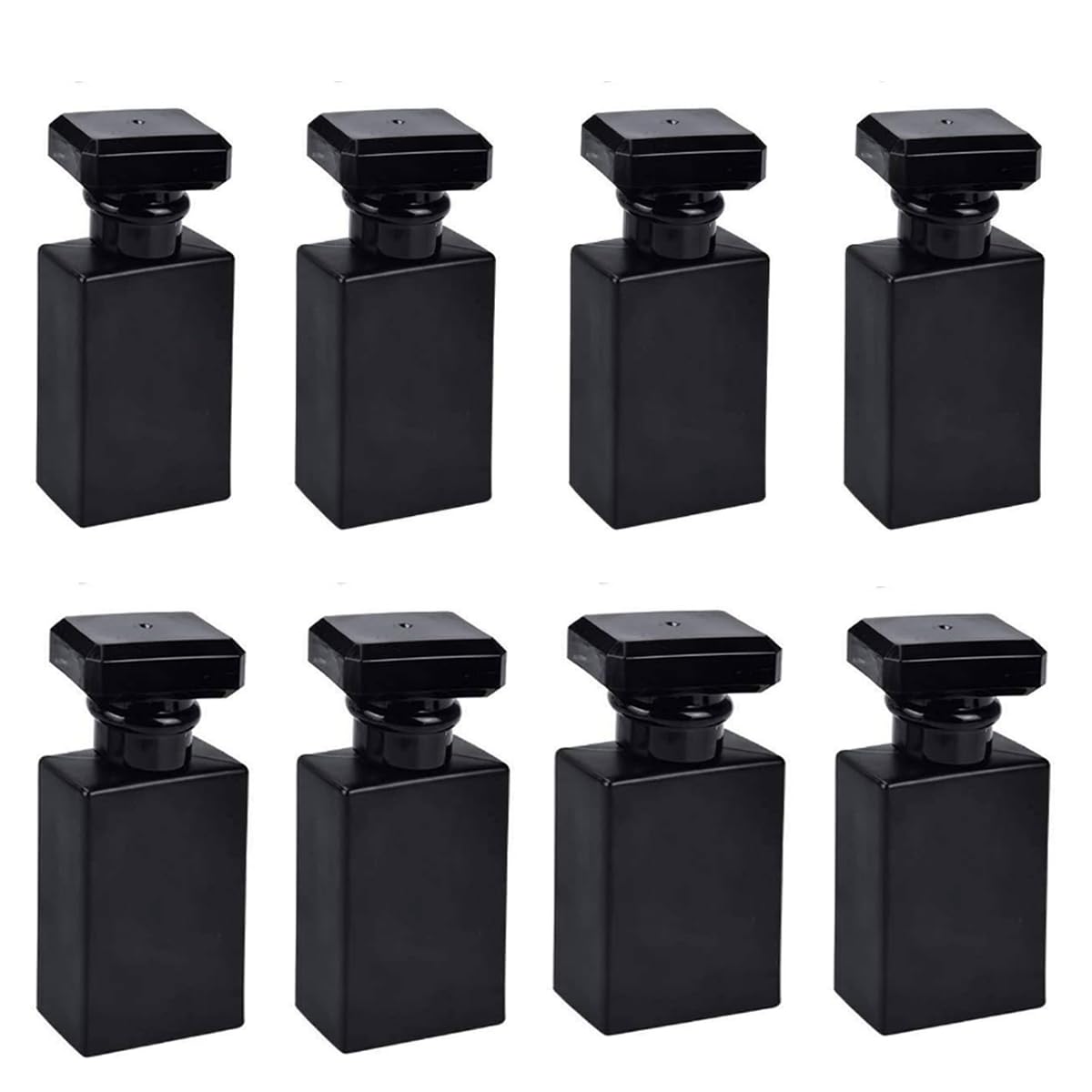 Glass Perfume Bottle Empty Refillable 8Pack Clear Travel Perfume Spray Atomizer Bottle 50Ml Perfume Fine Mist Spray Perfume Bott