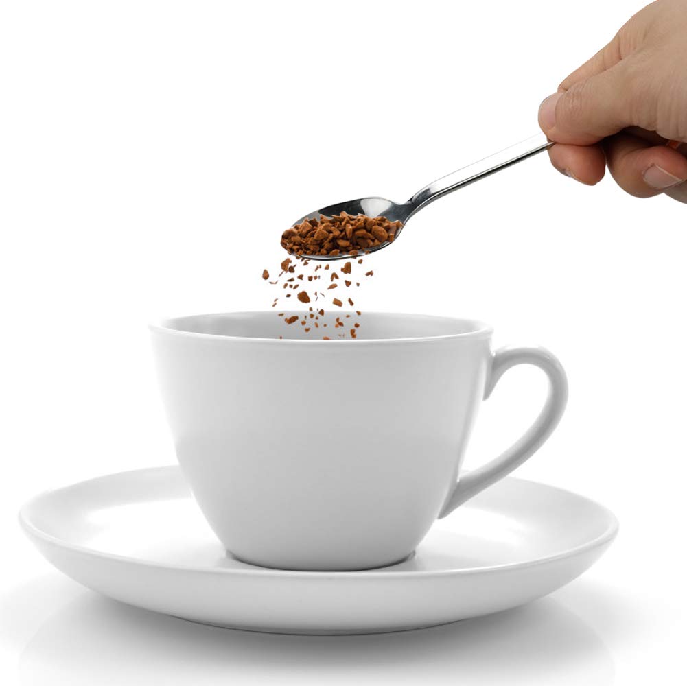 Doryh Stainless Steel Espresso Spoons Mini Coffee Spoons, 16 Pieces