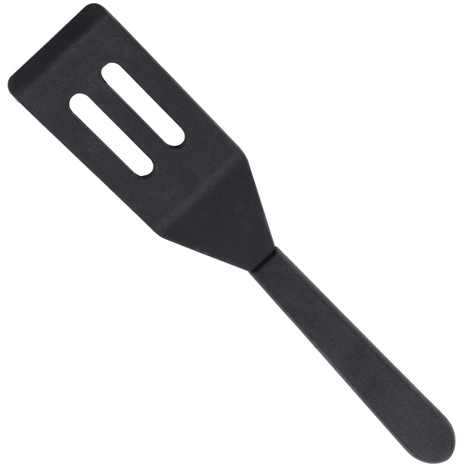 Savita Mini Brownie Serving Spatula Flexible Silicone Turner Heat-Resistant Flipper Nonstick Slotted Spatula For Fish, Eggs, Pan