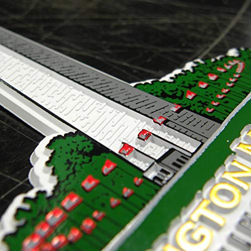 White House Magnet By Classic Magnets, Washington D.C. Series, Collectible Souvenirs Made In The Usa, 4.1'' X 2.5''
