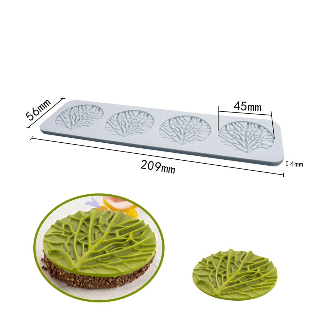 Hollow Snowflake Silicone Mold Chocolate Candy Fondant Mold 3D Embossing Silicone Mold Cake Fondant Silicone Mold Clay Mould For