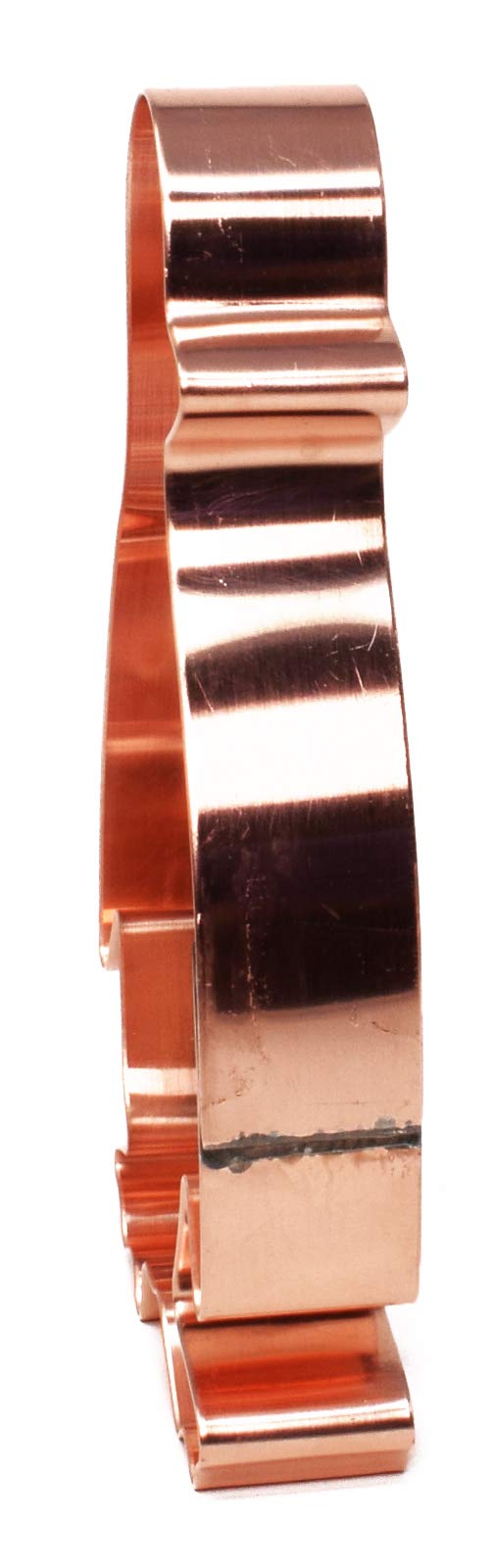 North Pole Penguin Copper Cookie Cutter, 3.25 X 4.25 Inches