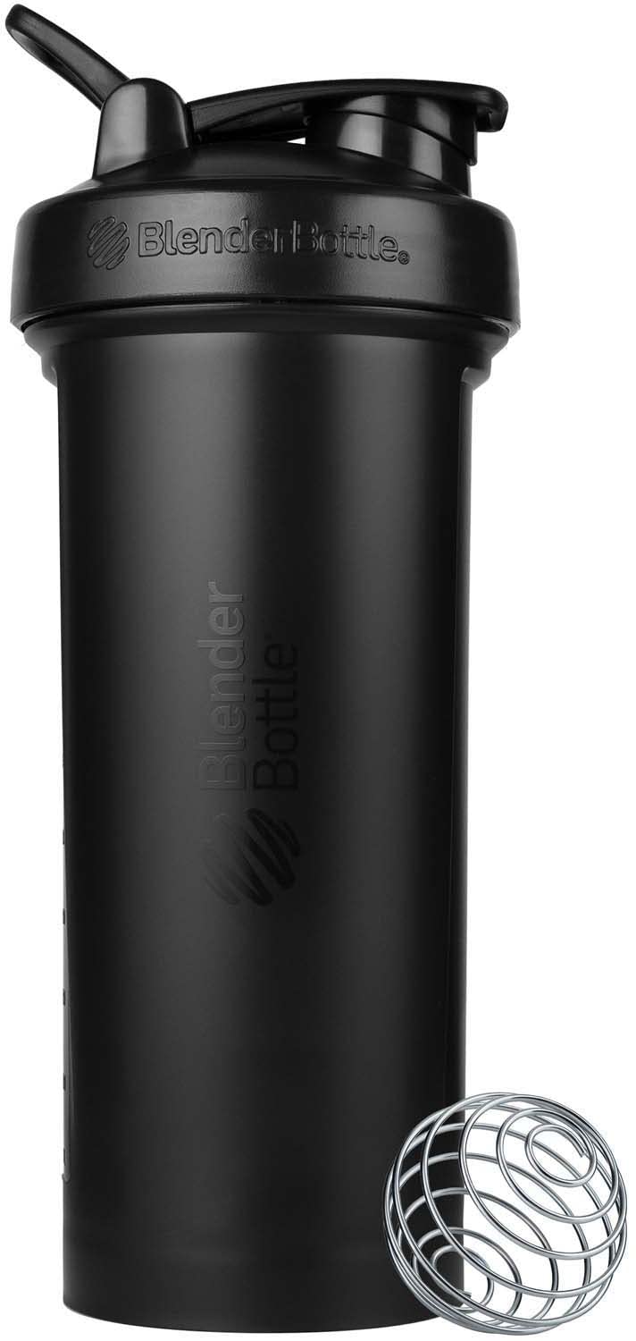 Blenderbottle Classic V2 Shaker Bottle Perfect For Protein Shakes And Pre Workout, 45-Ounce, Black