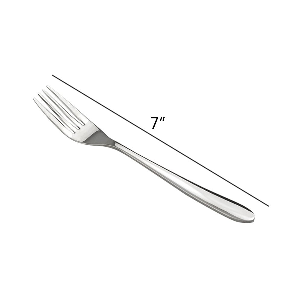 Kekow 12-Piece Dessert Forks, Stainless Steel, 7-Inch