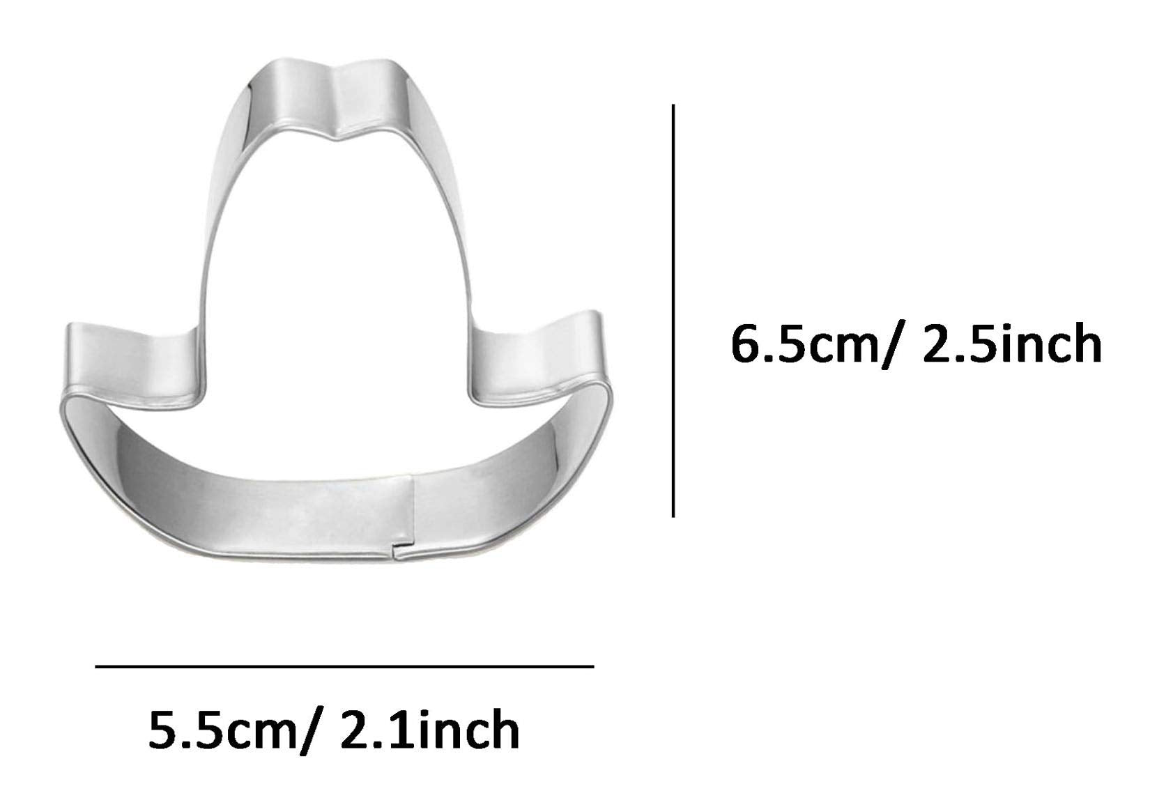 Wjsyshop Cowboy Hat Cap Cookie Cutter