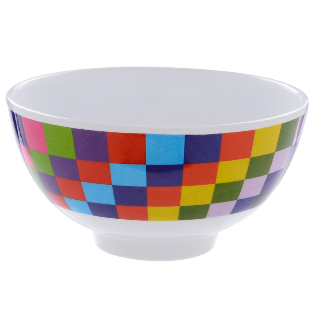French Bull Melamine Mini Bowl, 4-Piece Set, 10 Fluid Ounces, Small Serving Bowl - Snack, Condiment, Dip, Dessert, Ice Cream - S