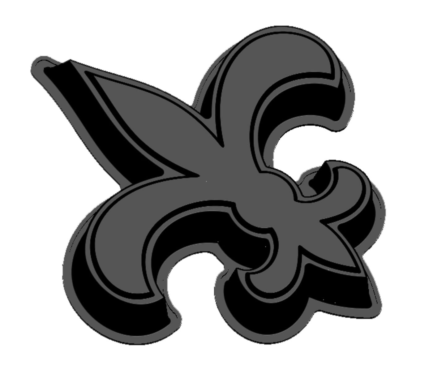 MasterPieces Game Day - FanPans Fleur de Lis Silicone Cake Pan - Dishwasher Safe