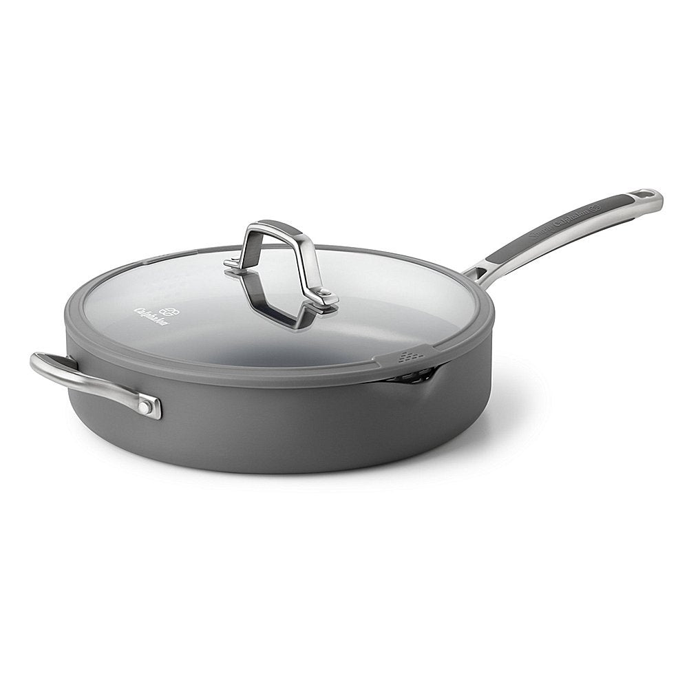Calphalon Easy System Nonstick Saute Pan, 5 Quart, Black