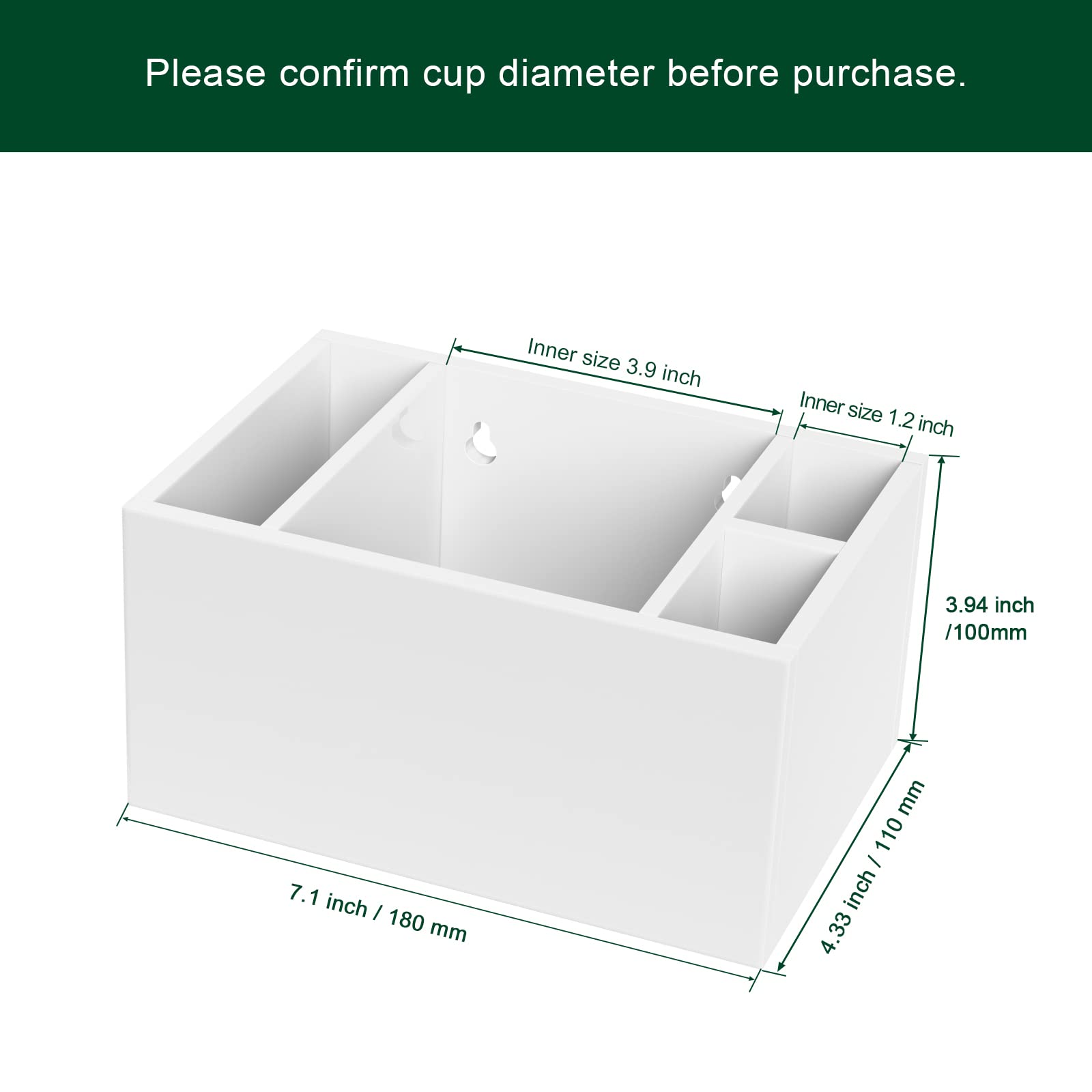 Bosscasa Cup Holder With Marker Slot, Party Cup Dispenser Acrylic Cup Organizer Mark Your Cup And Drink Up Caddy Modern Bar Coun
