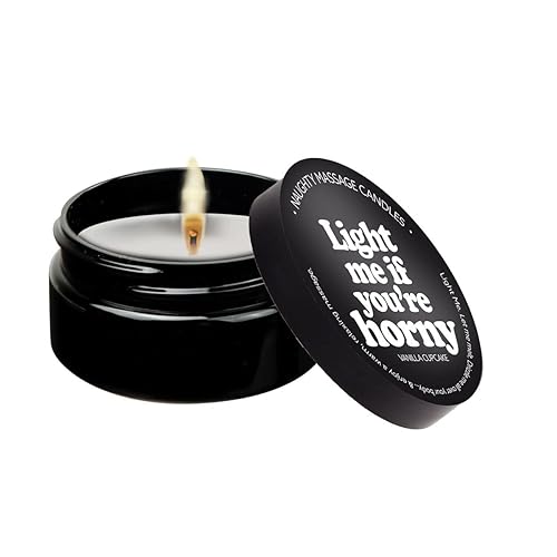 LIGHT ME IF YOURE HORNY 2OZ MASSAGE CANDLE