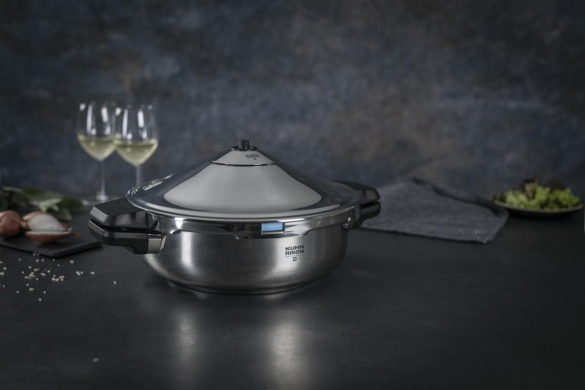 Kuhn Rikon Hotel Pressure Braiser, 5-qt, Stainless