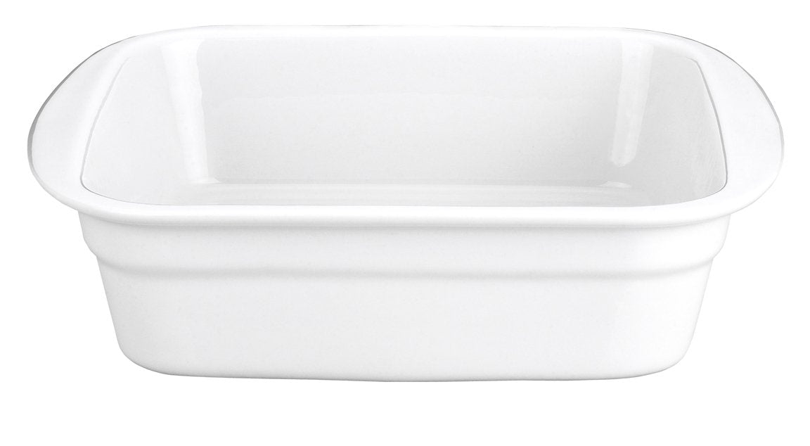 Pillivuyt Porcelain 9-1/2-Inch Square Heavy-Duty Lasagne Baker