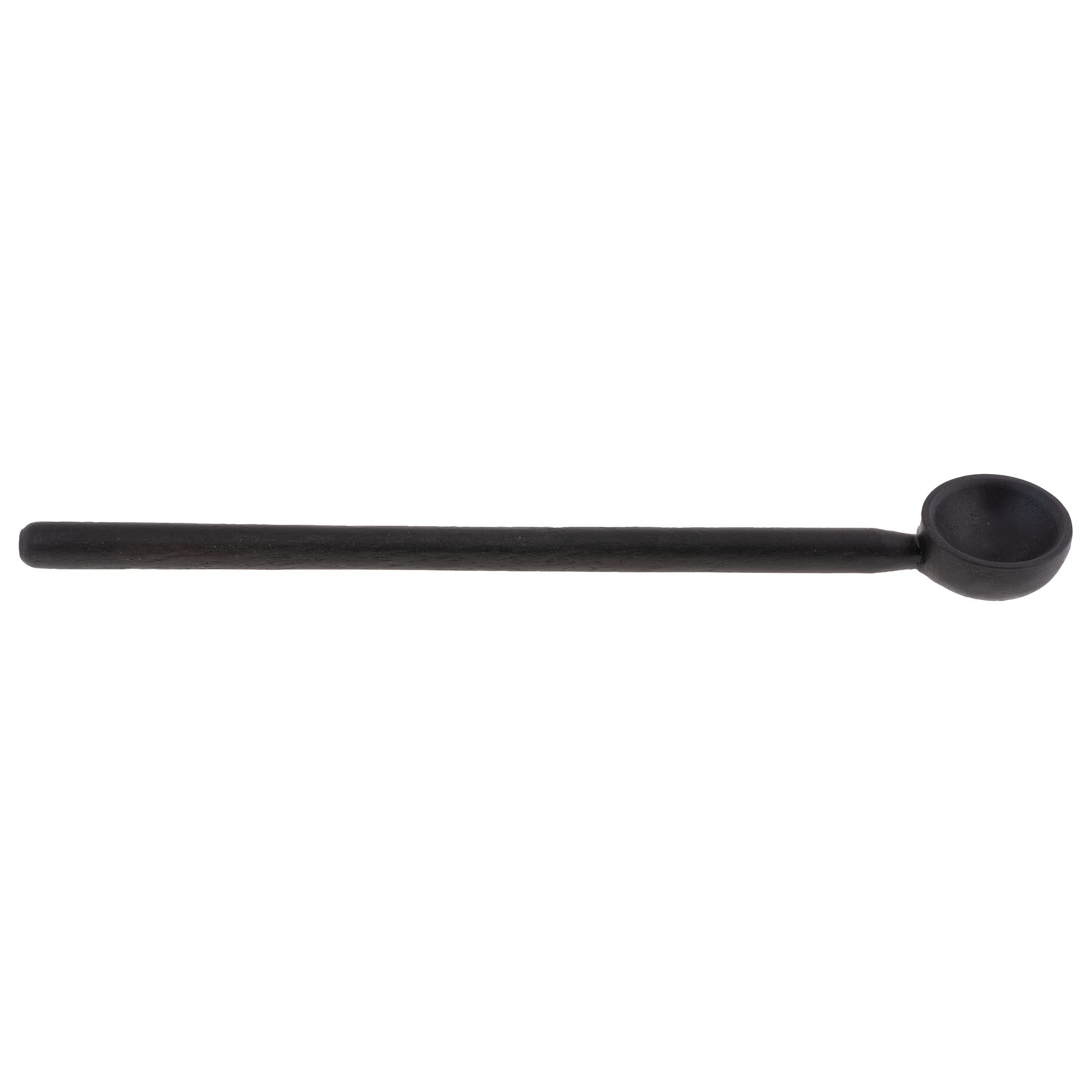 Karma Black Wood Spoons Large S/4, Set Of 4