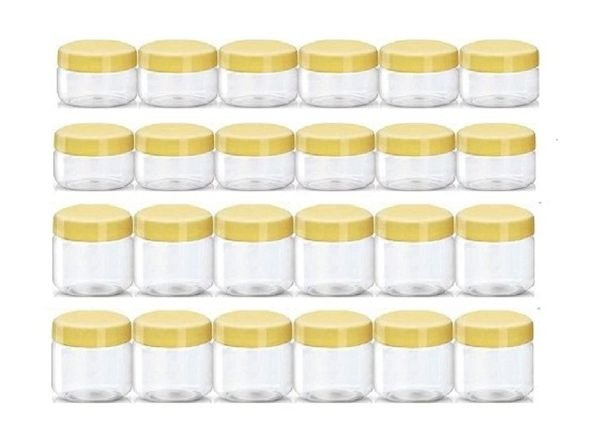 Shree Parshva Nature With Beauty Plastic Jar Container For Kitchen, Aachar Pickle, Dal, Masala, Spices, Set Of 50Ml, 100Ml (12 P