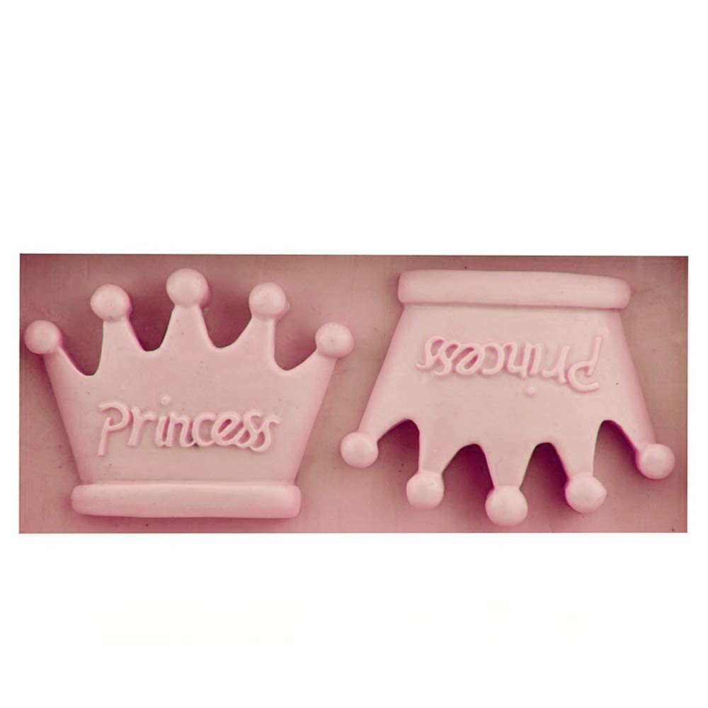 1Pc Princess Crown Shape Silicone Mold For Diy Crystal Chocolate Desserts Jelly Shots Pudding Ice Cube Fondant Mold Gum Paste Cu