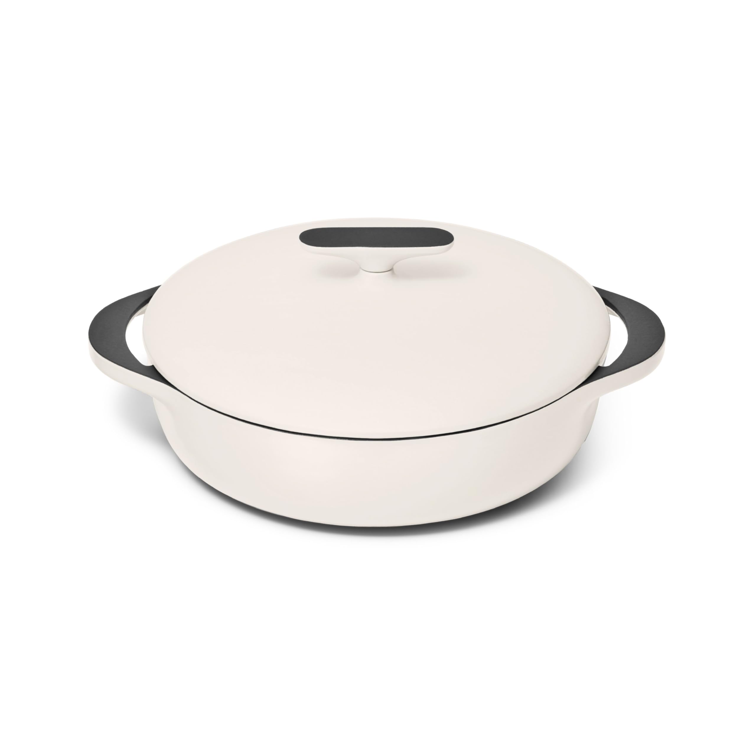 Caraway 3.5 Qt Braiser W/Domed Lid Cream