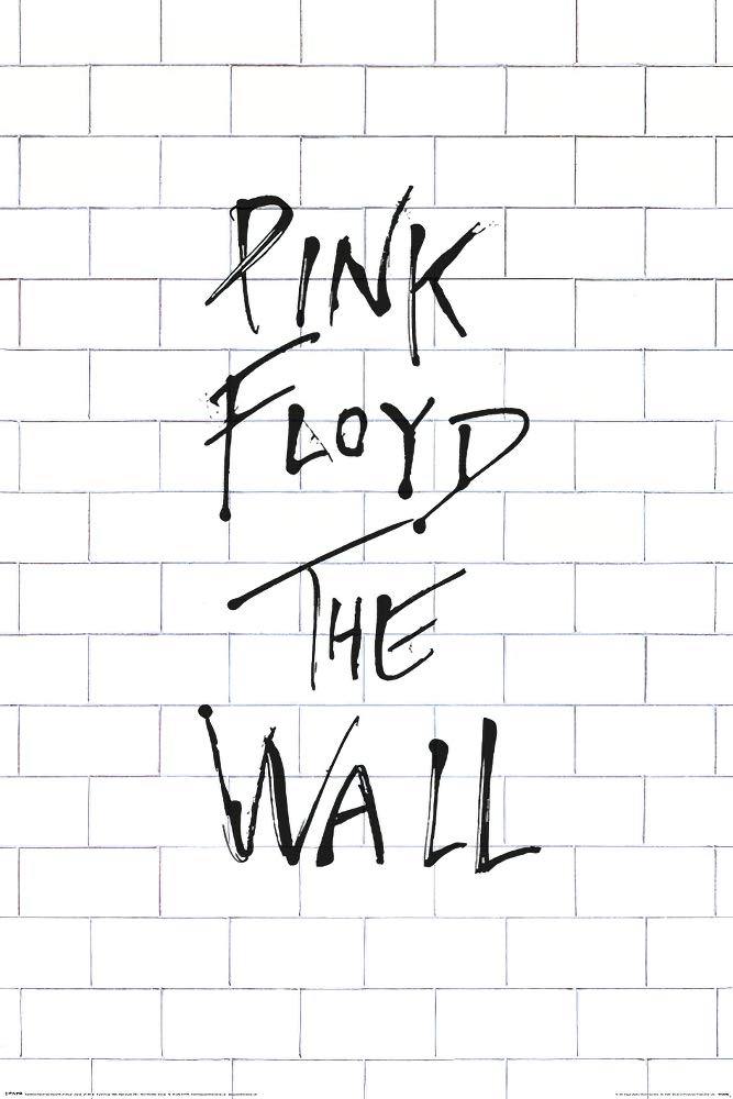 Poster Stop Online Pink Floyd The Wall - Music Poster (Album Cover - The Wall) (Size: 24'' X 36'')