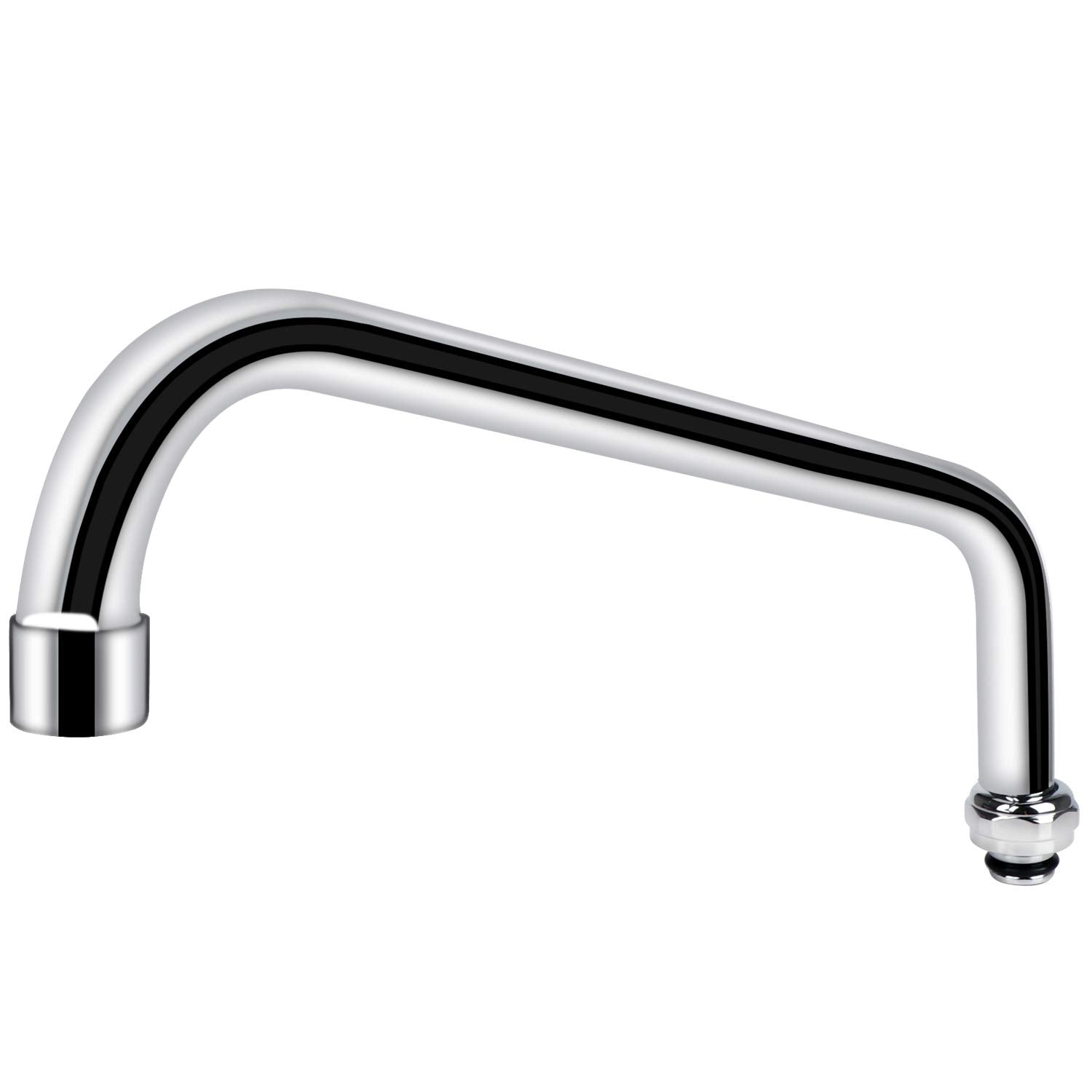 Coolwest 14    Swivel Nozzle Spout Replacement Part For Commercial Kitchen Sink Faucet, Long Swing Nozzle For Faucet Working On
