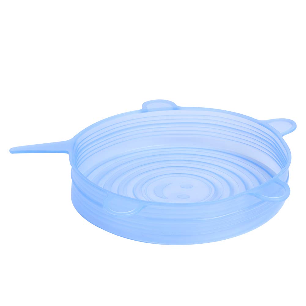Silicone Stretch Lid, Stretch and Seal Silicone Lids FoodGrade Silicone Silicone Stretch Lids and Food Covers for Food for Frui