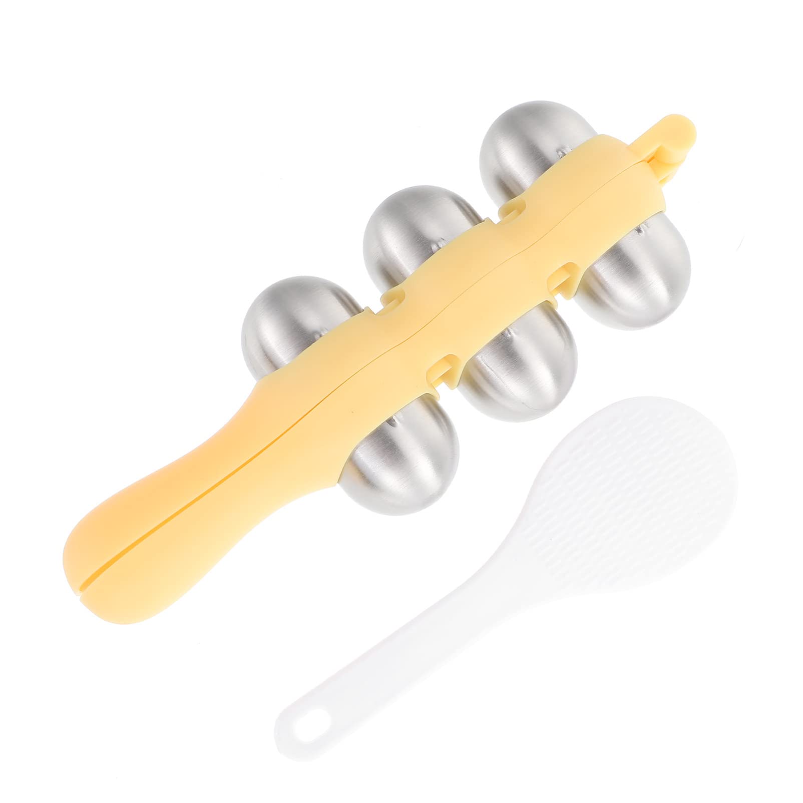 Packove Rice Ball Molds Sushi Maker Mould Diy Rice Baller Shakers Lunch Maker Mould Onigiri Mold With A Mini Rice Paddle Kitchen