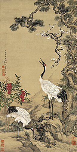 Eapey Chinese Scroll Art Feng Shui Japanese Scroll Art Decorations For Living Room