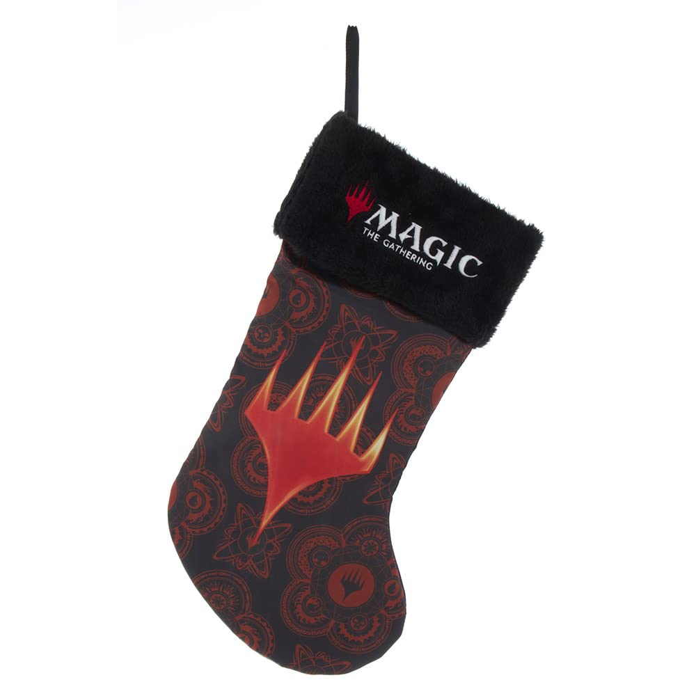 Kurt S. Adler 19-Inch Magic The Gathering Stocking, Multicolor