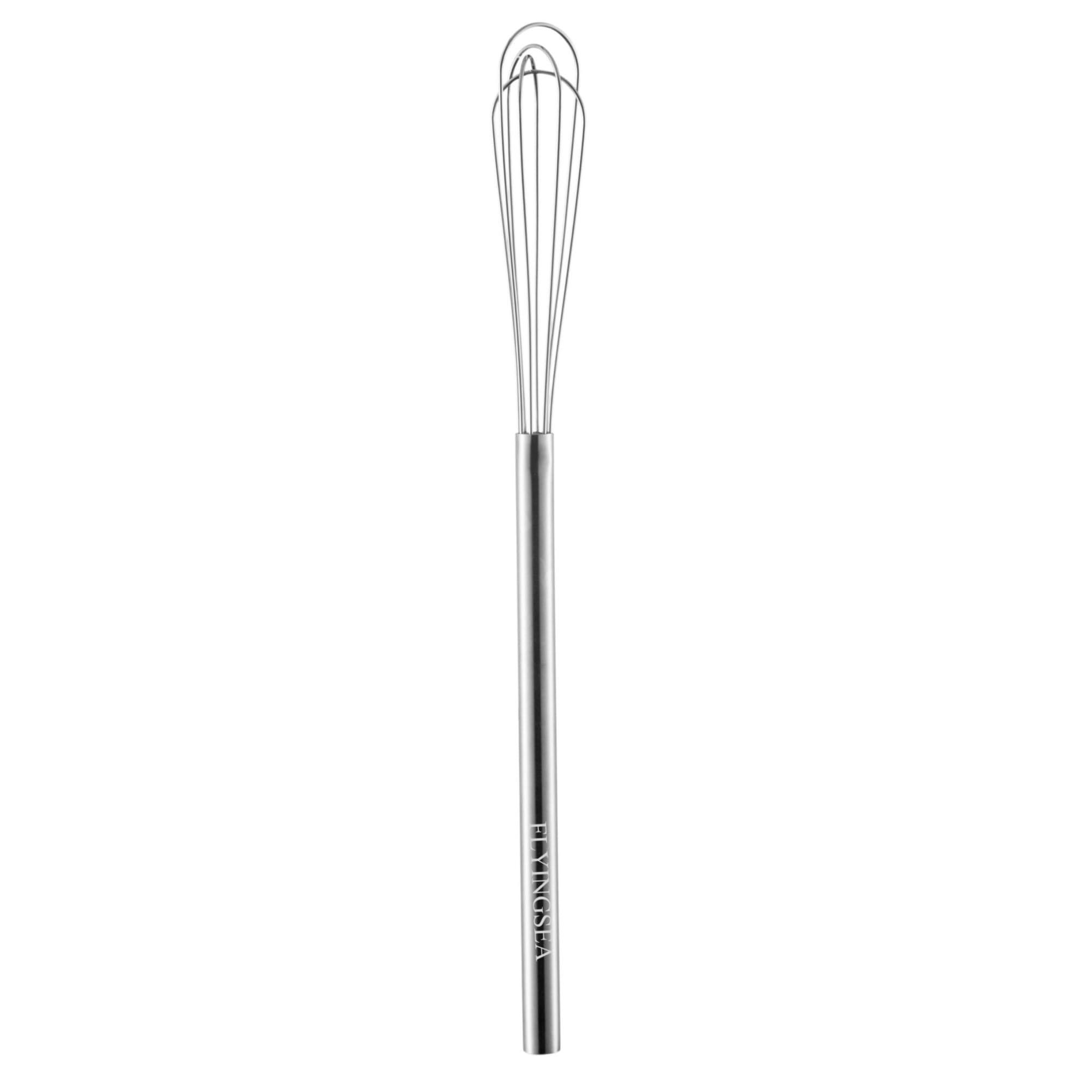 Flyingsea Whisk,Small Whisk,Mini Whisk,Stainless Steel Whisk,Wisk,Whisks For Cooking,Cooking And Kitchen Gadget.