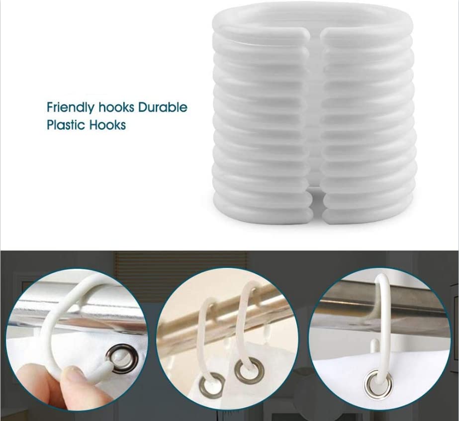 Ccxtcz Leopard Palm Leaves Shower Curtain Boho Cheetah Tropical Wildlife African Animal Abstract Geometric Minimalist Neutral Mo