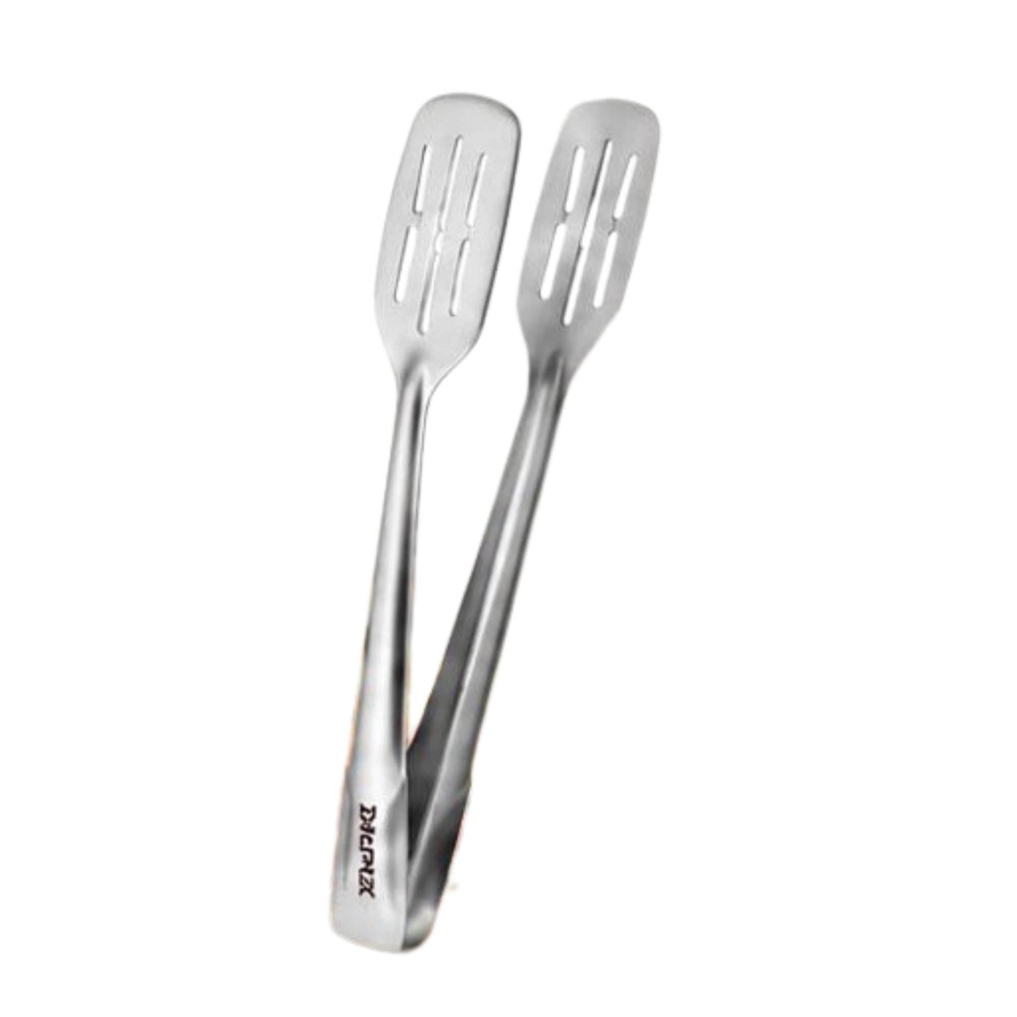 Stainless Steel Kitchen Tongs | Slotted Serving Tong For Cooking, Frying, Bbq & Salad | Food Grade, Rust Resistant, Dishwasher S