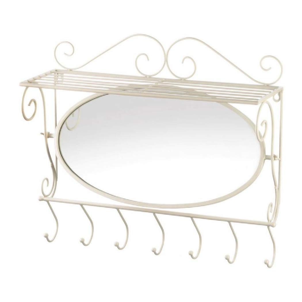Mirrored Wall Shelf 20.25x6x17.5
