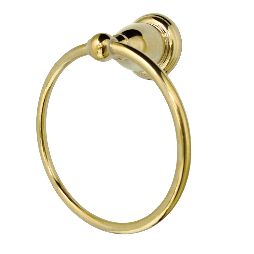Kingston Brass BA1754PB Heritage Towel Ring  Polished Brass