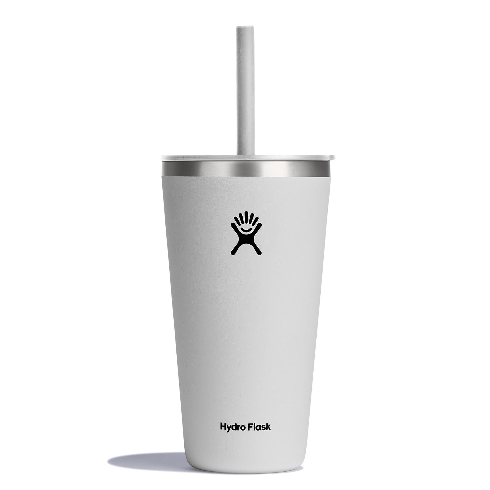 Hydro Flask 28 Oz All Around Tumbler Straw Lid White