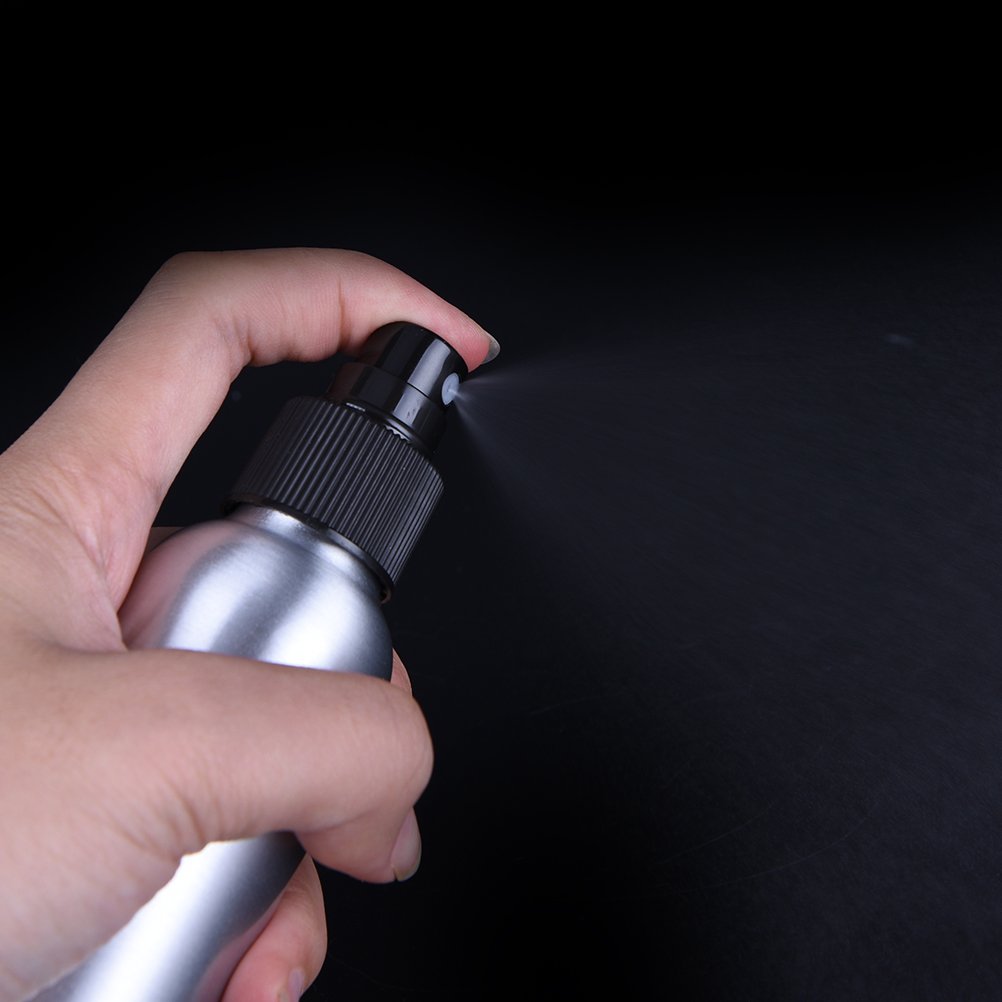 Furnido 1.72Oz Aluminium Essential Oil Spray Bottle Refillable Perfume Fine Mist Atomiser Empty Beauty Metal Spray Bottles Cosme